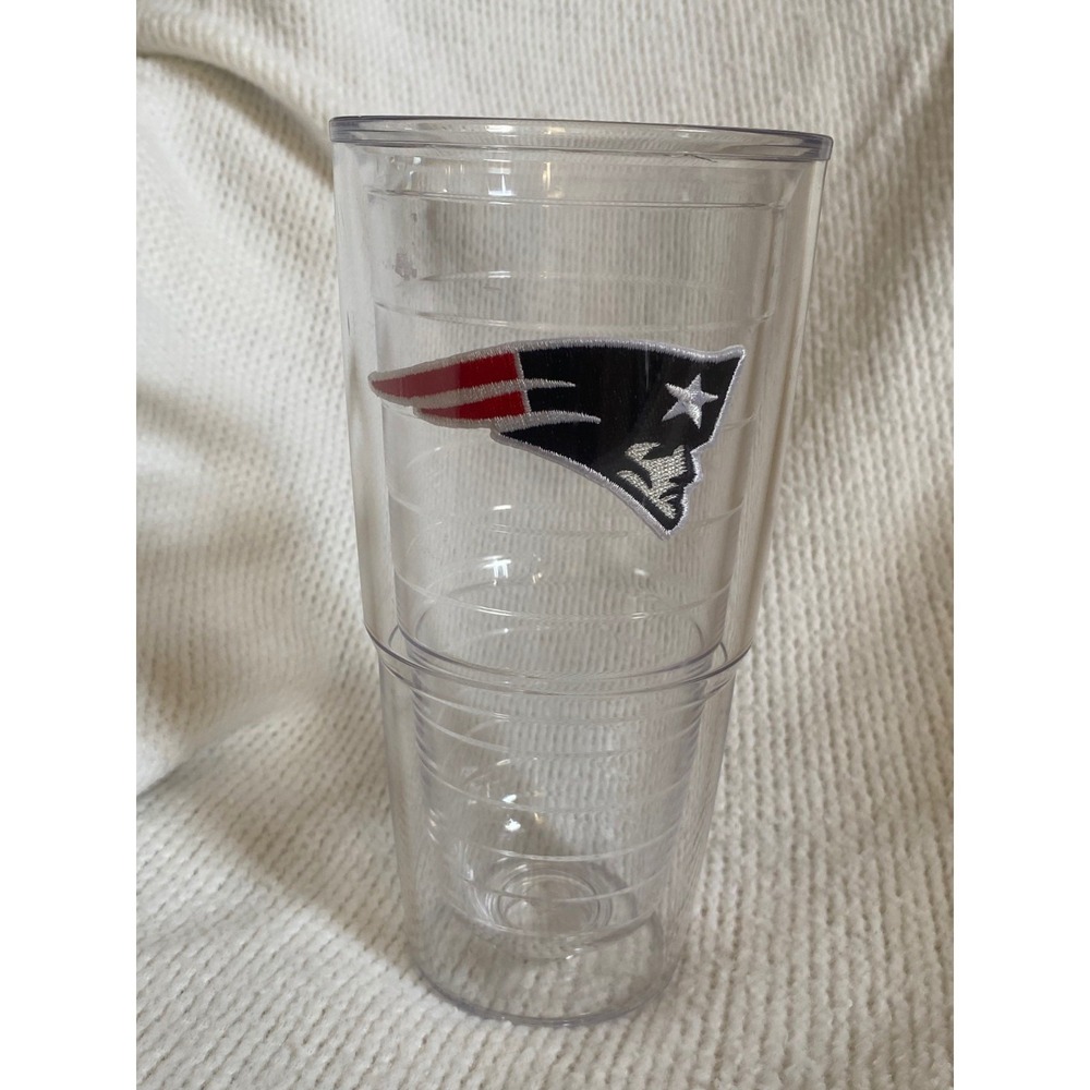 New England Patriots Double-Wall Insulated Tervis Tumbler 24 Oz Acrylic Cup